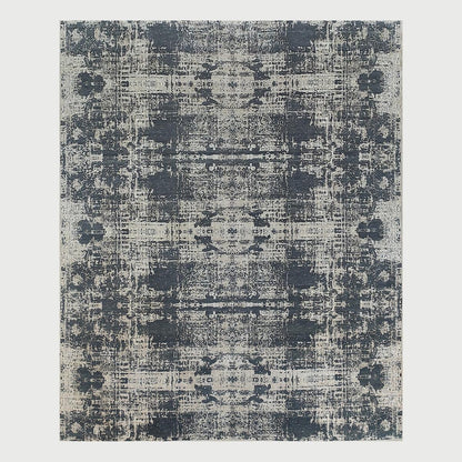 Hand Knotted Multicolor Black Farmhouse Indoor Large Area Rug - Indian Rug Store