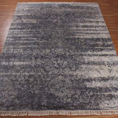 Indian Handmade Natural Wool Farmhouse Balcony Rug