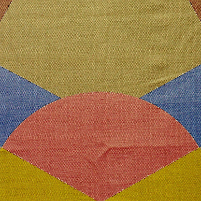 Abstract Multicolor Farmhouse Handmade Modern Outdoor Area Rug DGP-25