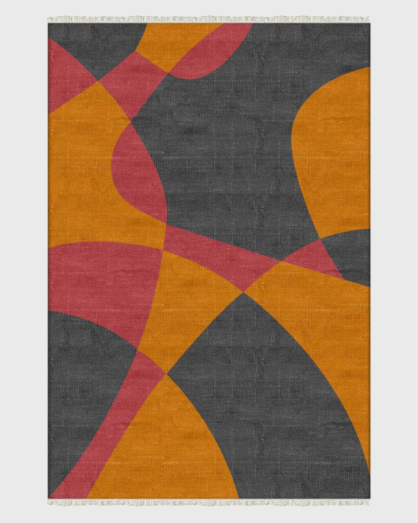 Abstract Multicolor Trendy Attractive Cotton Farmhouse Area Rug DGP-66