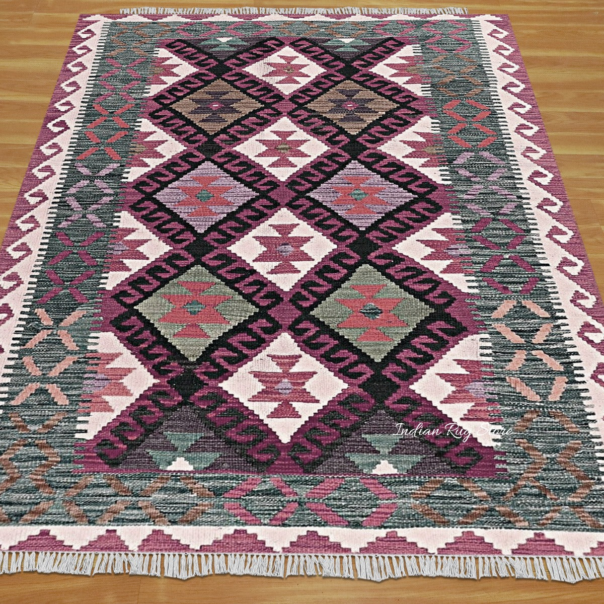 Hand Crafted Wool Beautiful Living Room Kilim