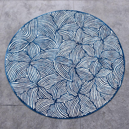 Hand Tufted Wool Round Area Rug HTM-17