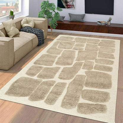 All Natural Hand Tufted Wool Rug HTM-20