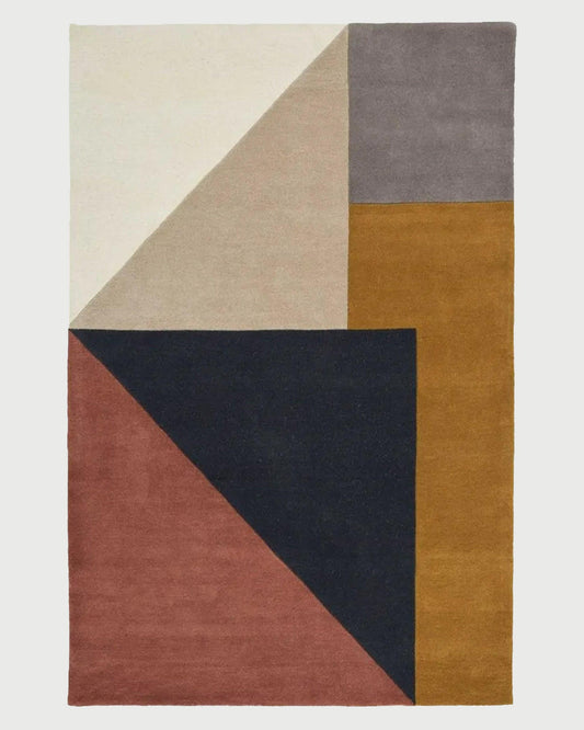 Hand Tufted Indoor Wool Rug HTM-29