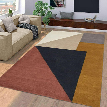 Hand Tufted Indoor Wool Rug HTM-29