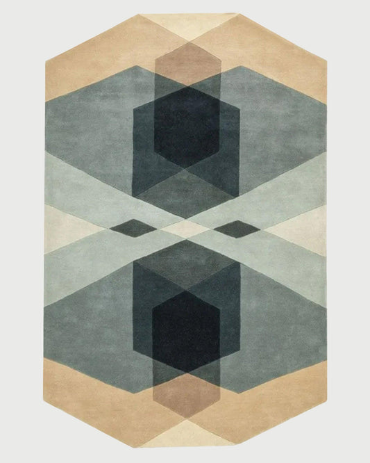 Hand Tufted Interior Wool Rug HTM-30