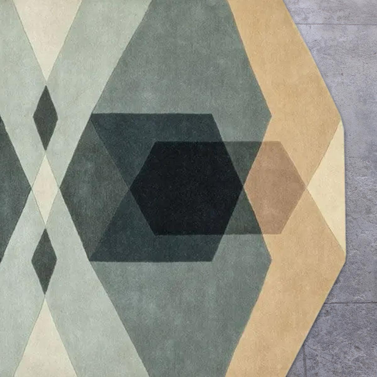 Hand Tufted Interior Wool Rug HTM-30