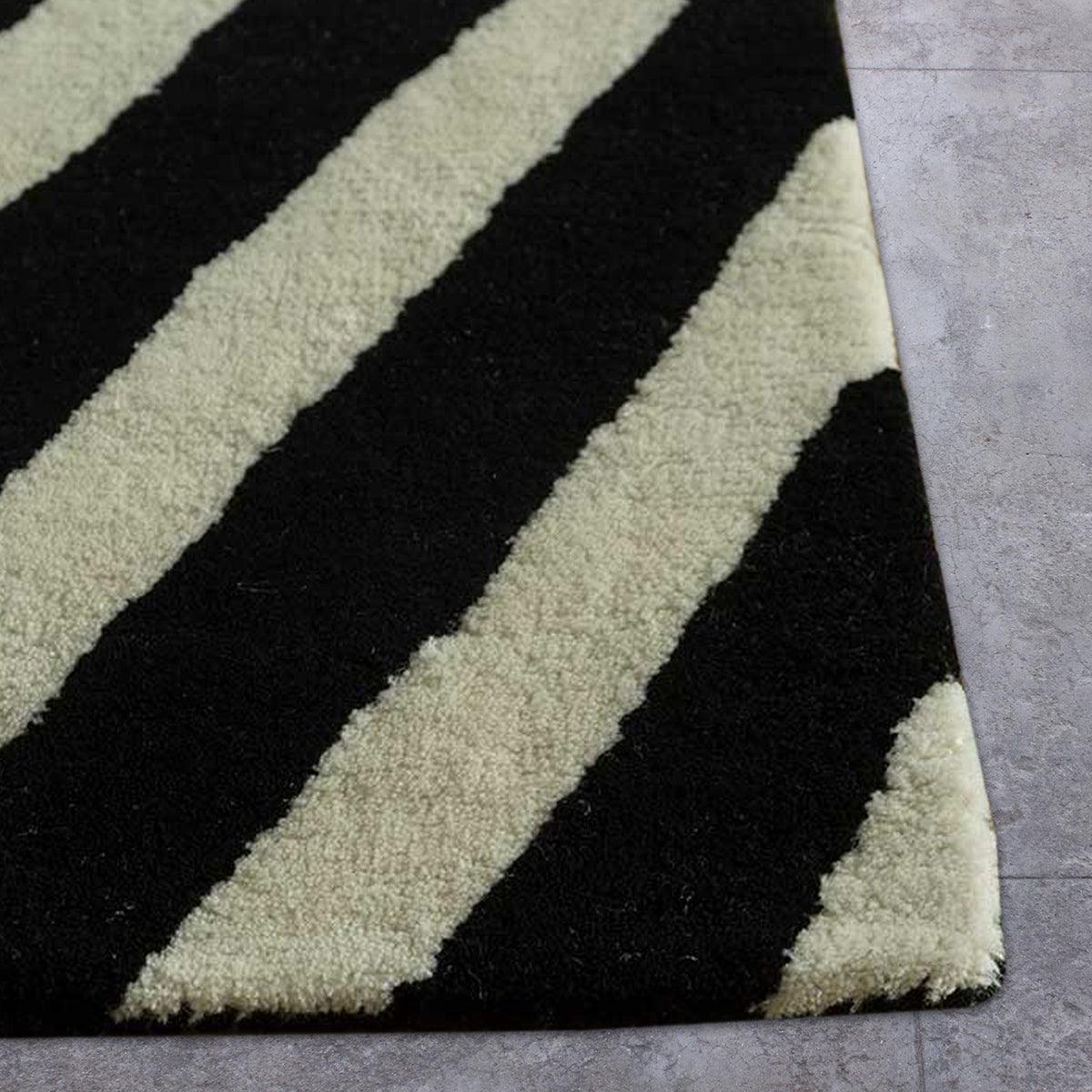 Hand Tufted Hallway Wool Rug HTM-41