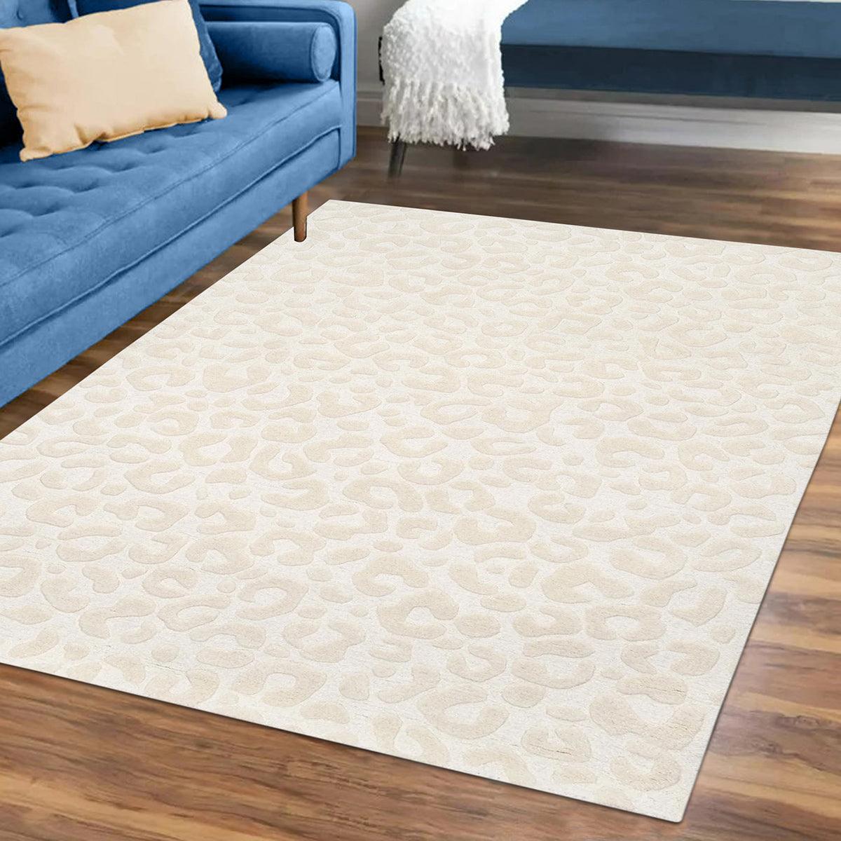 Hand Tufted Living Room Wool Rug HTM-44