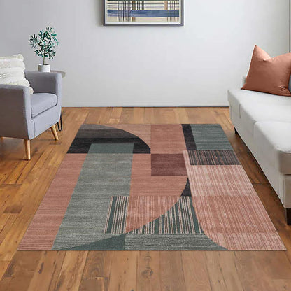 Hand Tufted Multicolor Wool Rug HTM-06