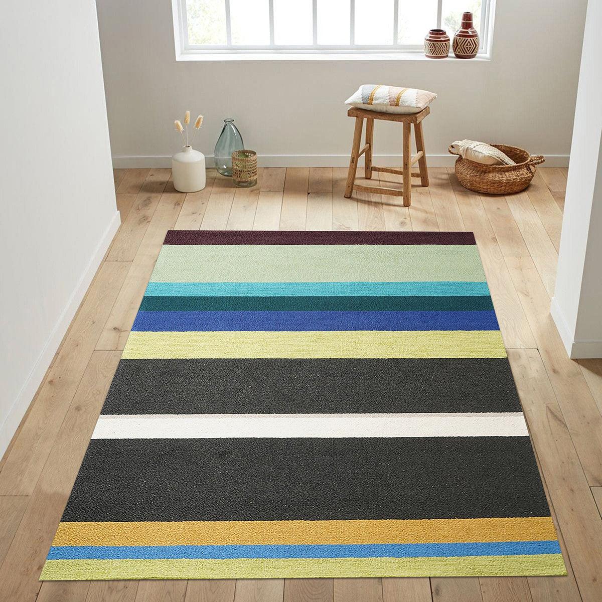 Hand Tufted Entry Way Wool Rug HTM-08