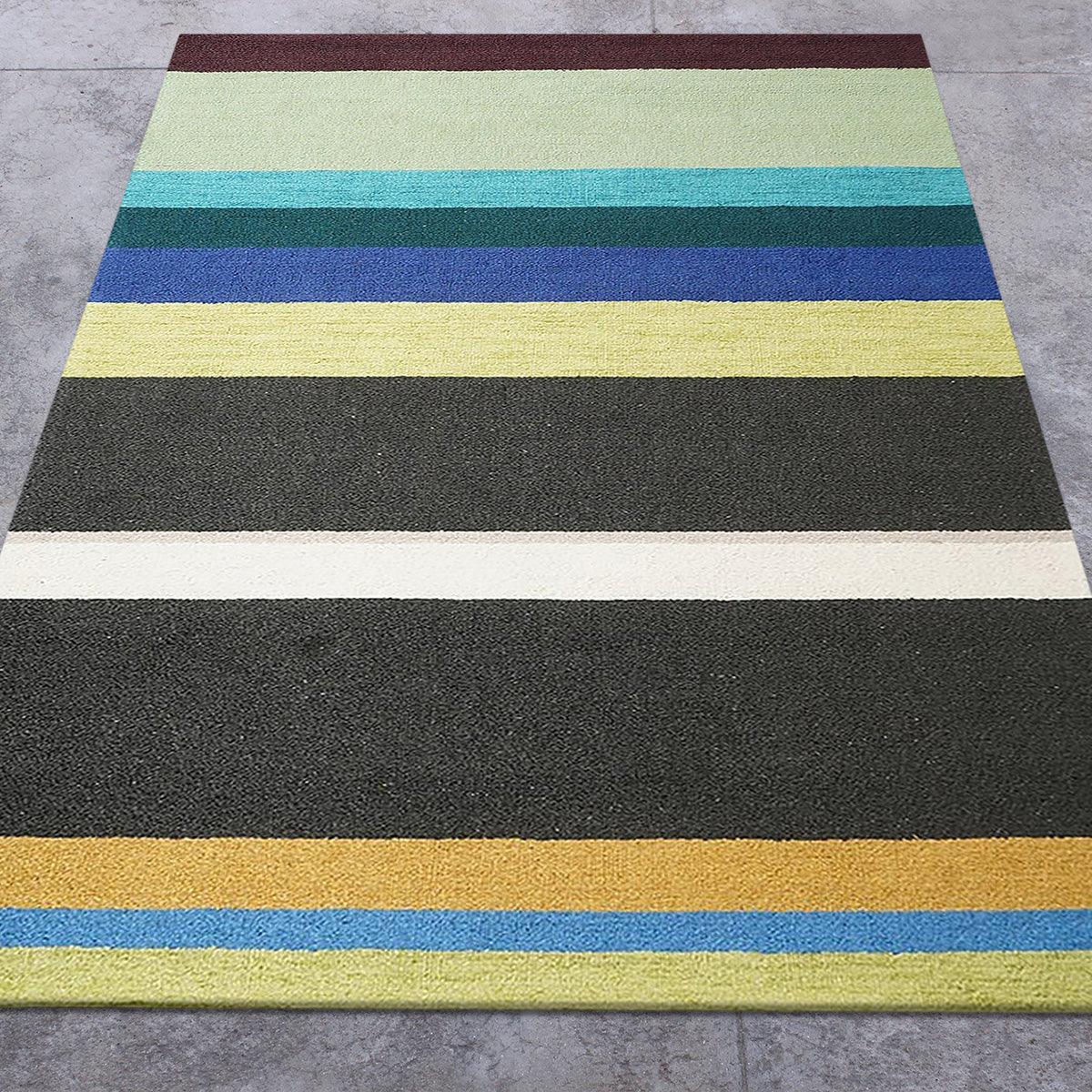 Hand Tufted Entry Way Wool Rug HTM-08