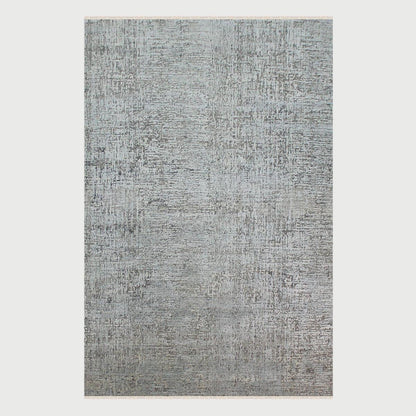 Hand Knotted Gray Trandey Dining Large Area Rug - Indian Rug Store