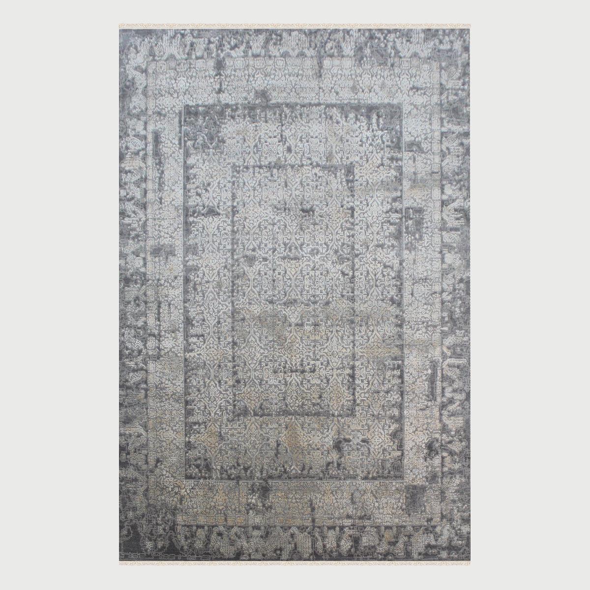 Gray Soft Wool Hand Knotted Home Decor Large Area Rug - Indian Rug Store