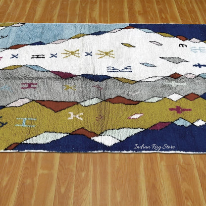 Eco Friendly Hand Tufted Beautiful Multicolor Area Rug