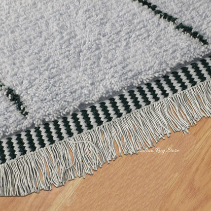 Gray Colored Hand Tufted Area Rug