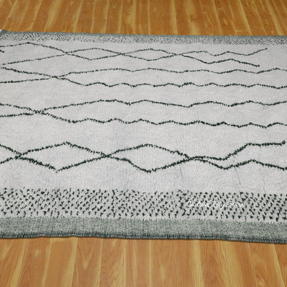 Gray Colored Hand Tufted Area Rug