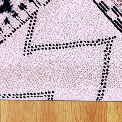 Dotted Diamond Textured Hand Tufted Area Rug