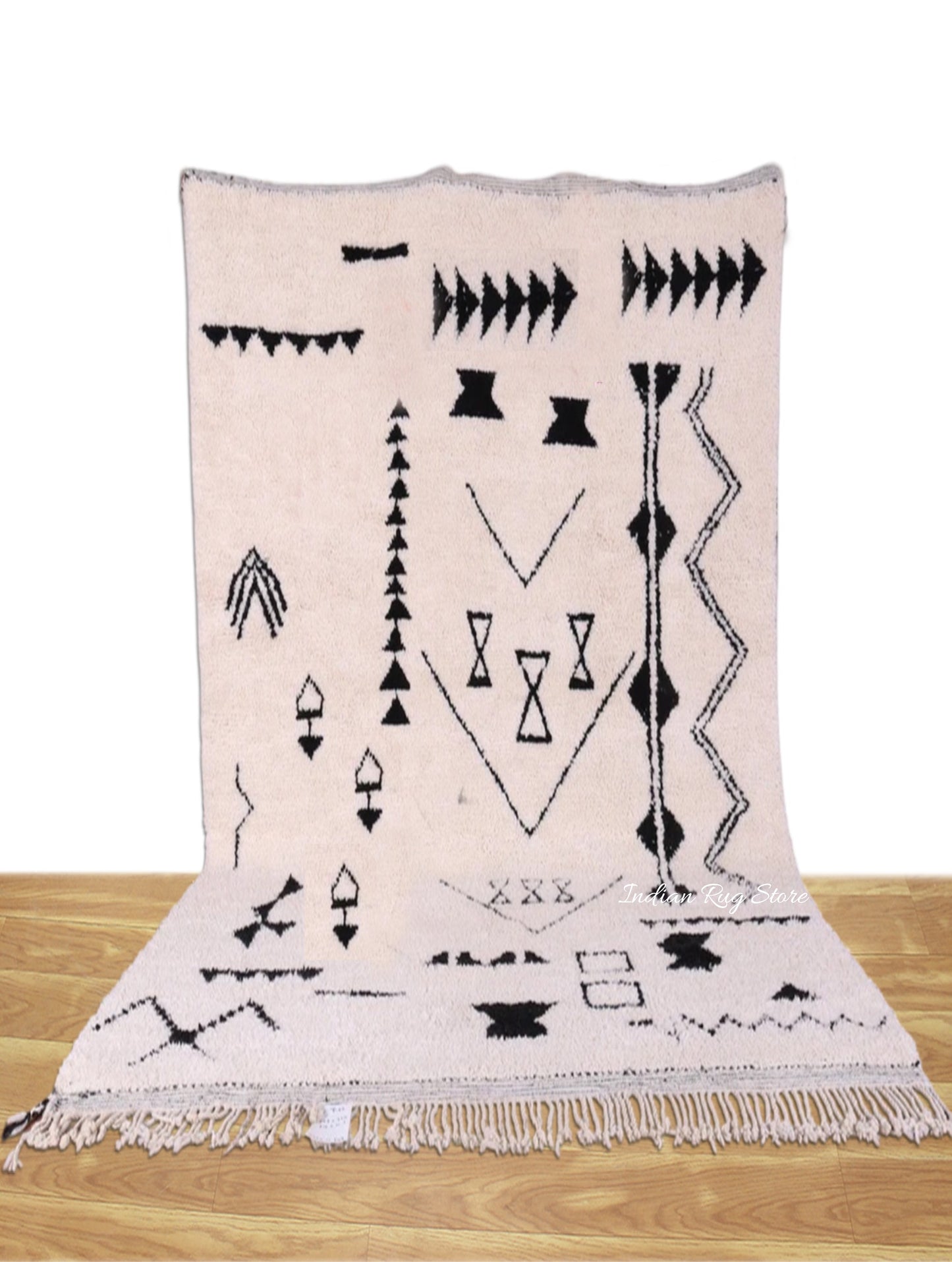 Tribal Design Hand Tufted Area Rug