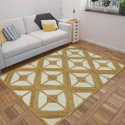 Attractive Beautiful Hand Braided Jute Modern Area Rug - Indian Rug Store