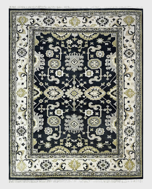 Home Decor Turkish Wool Gray Multicolor Area Rug