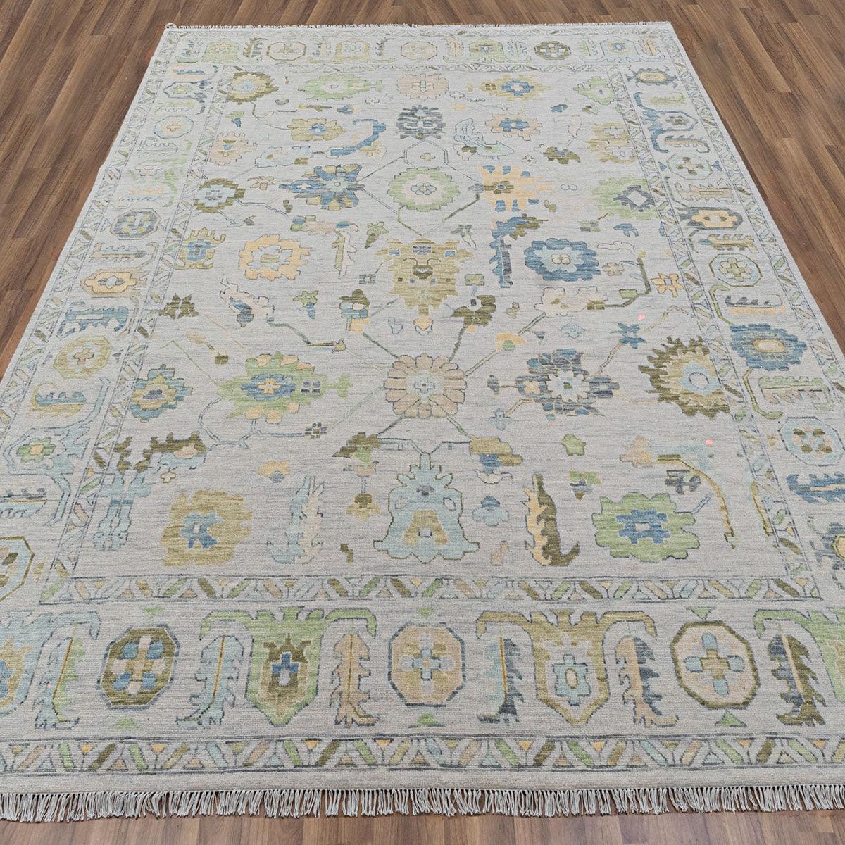 Handmade Farmhouse Gray Multicolor Indoor Patio Doormats Rug