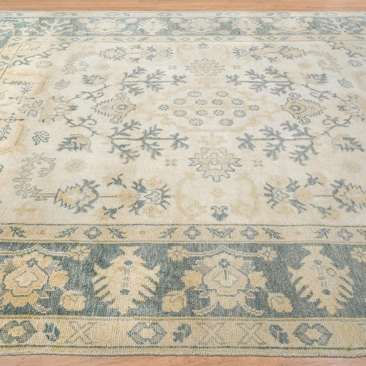 Hand Knotted Turkish Wool Entryway Hall Room Rug