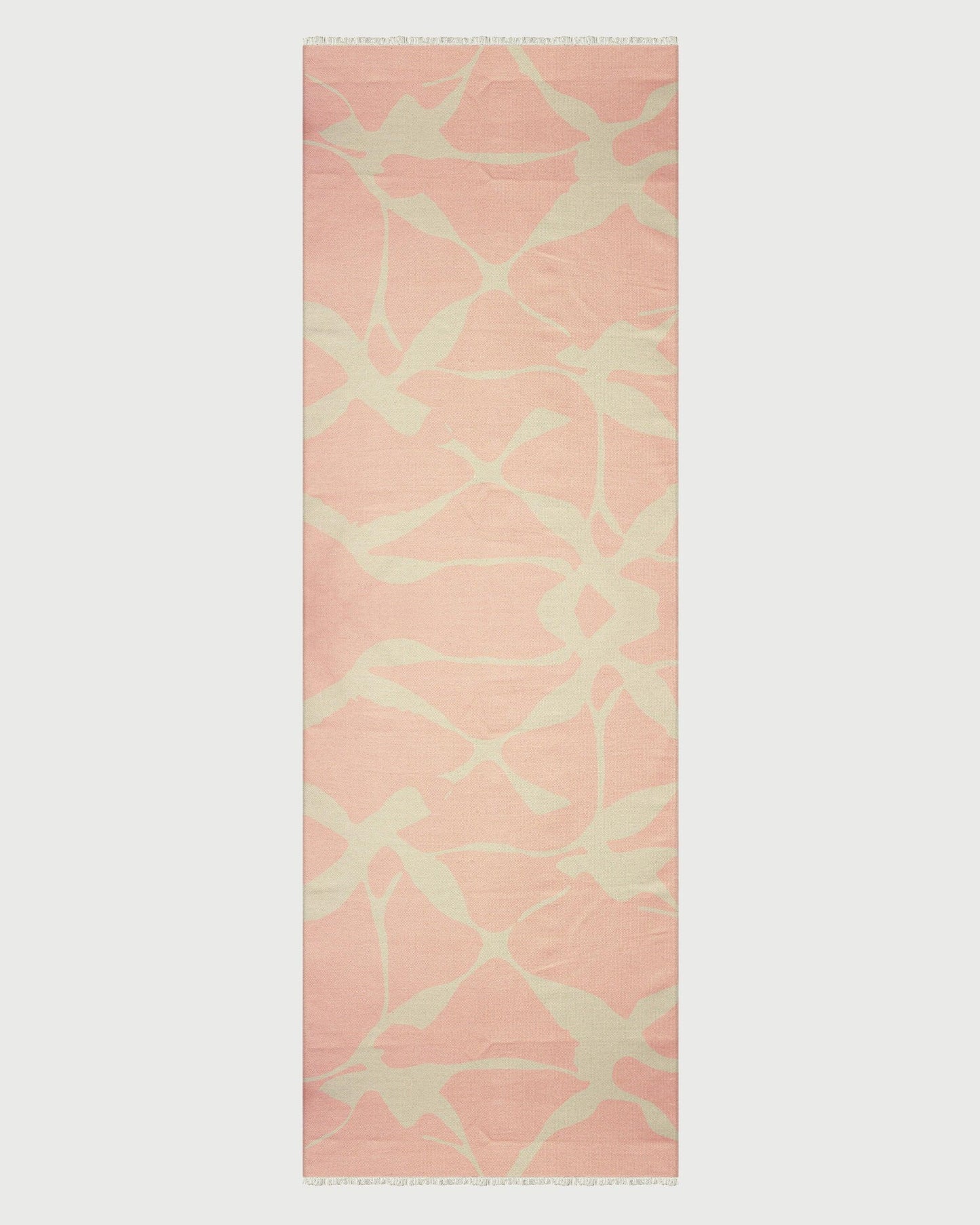 Modern Pink Handmade Living Room Cotton Modern Rug RV-18