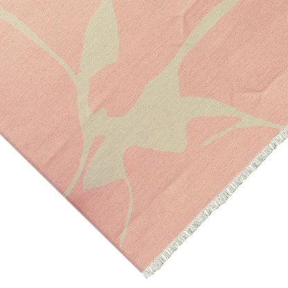 Modern Pink Handmade Living Room Cotton Modern Rug RV-18