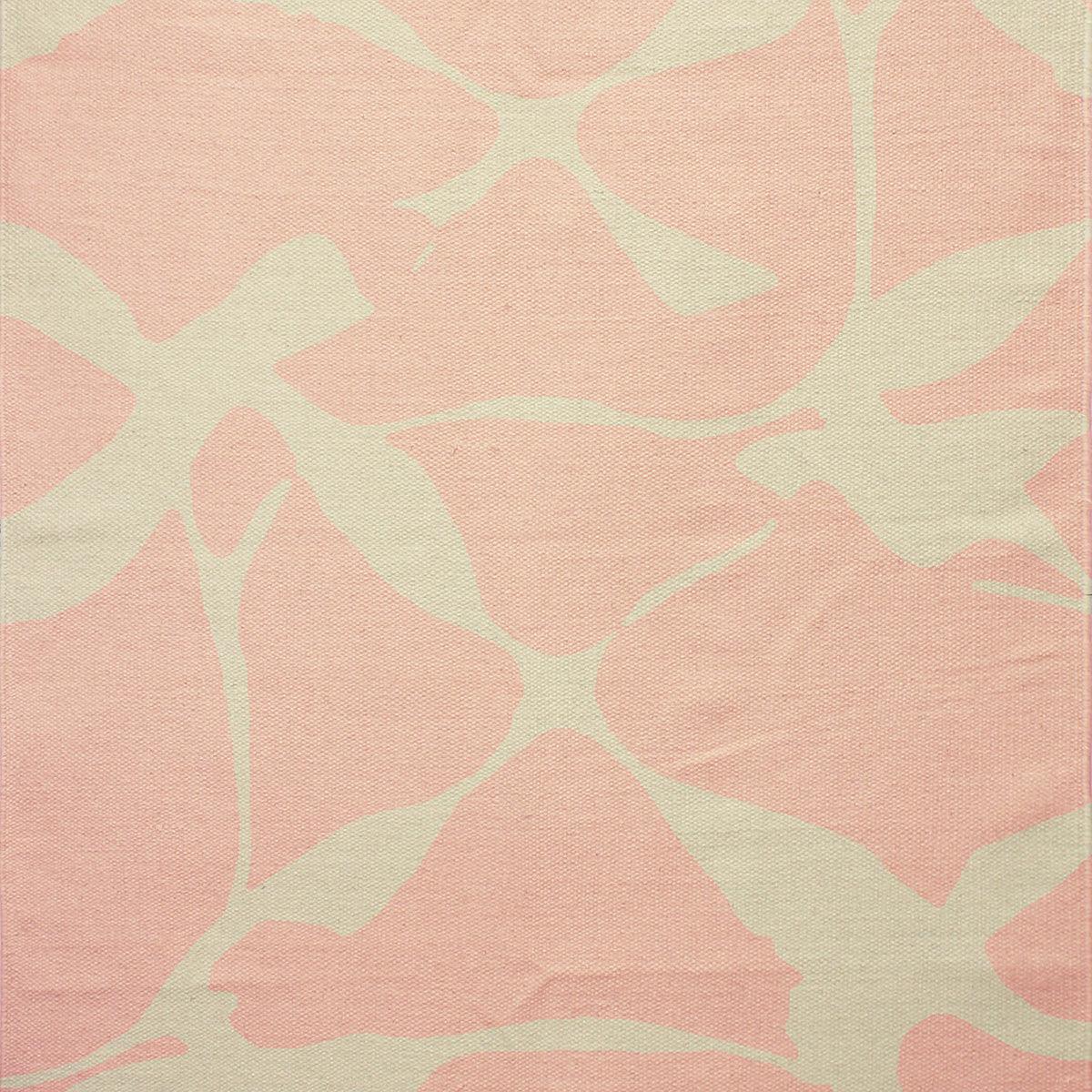 Modern Pink Handmade Living Room Cotton Modern Rug RV-18