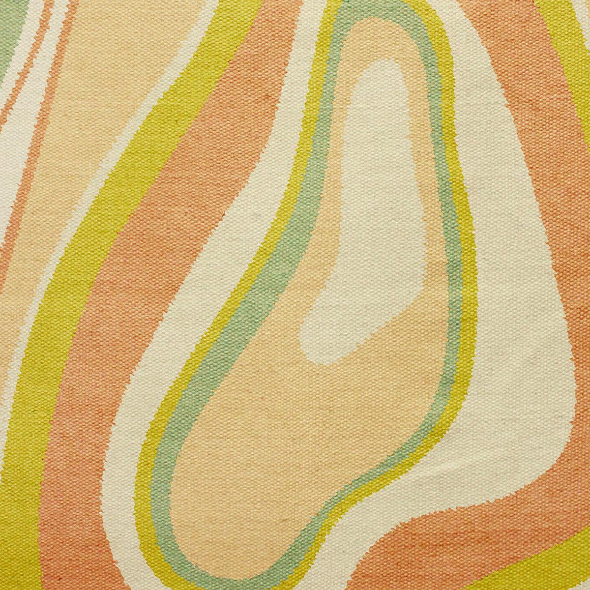 Eco Friendly Multicolor Cotton Handmade Abstract Modern Area Rug RV-36