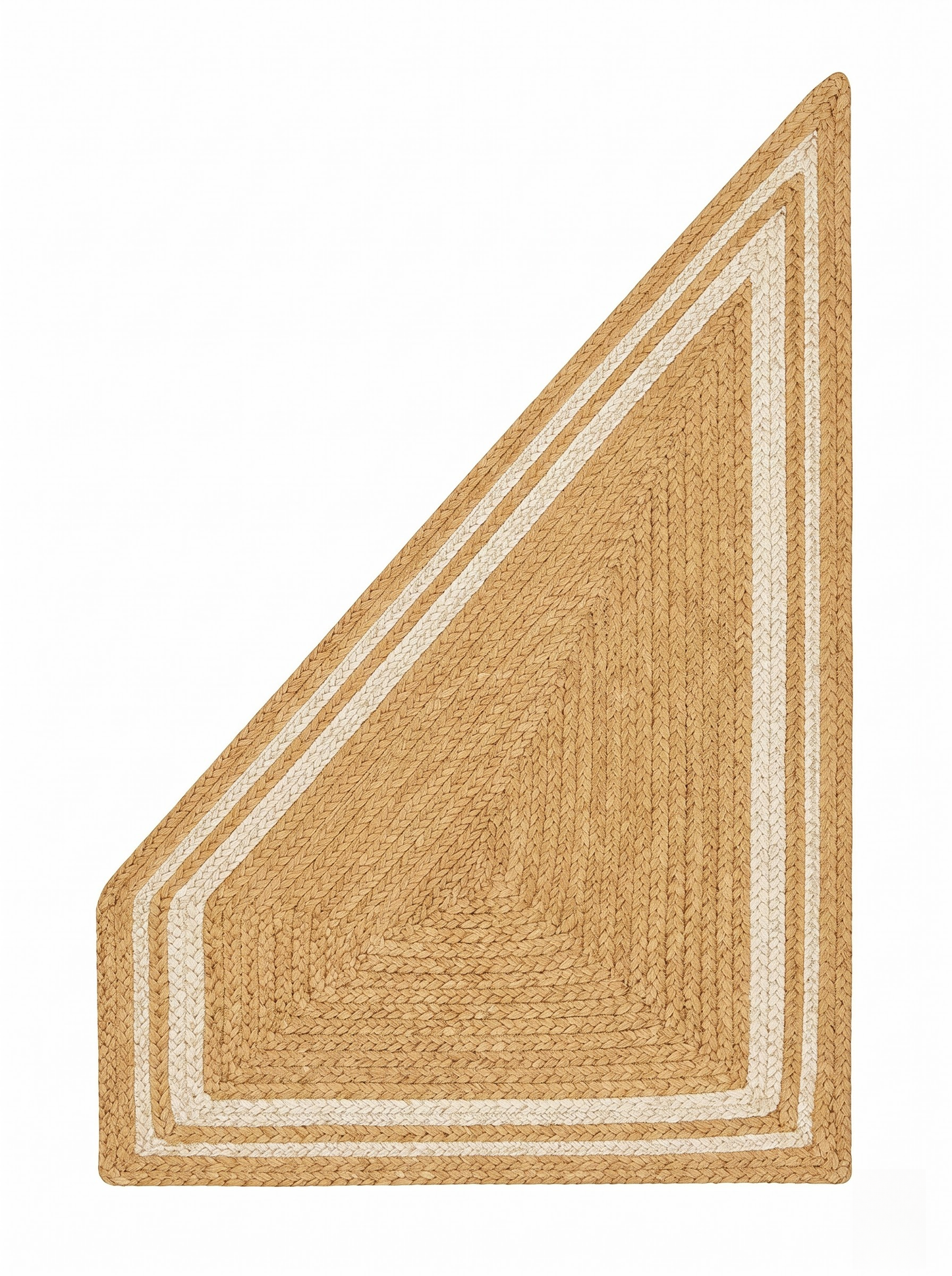 Handwoven Braided Jute Stair Treads Set – Boho Farmhouse Rug