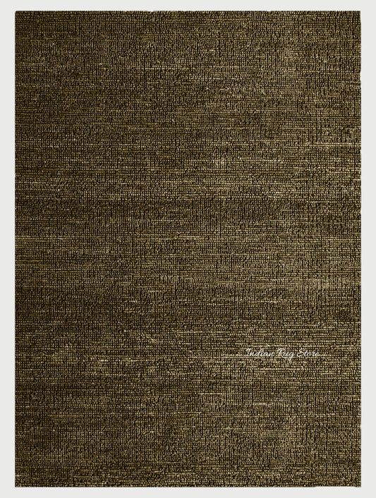 Hand Tufted Natural Green Solid Bedroom Area Rug