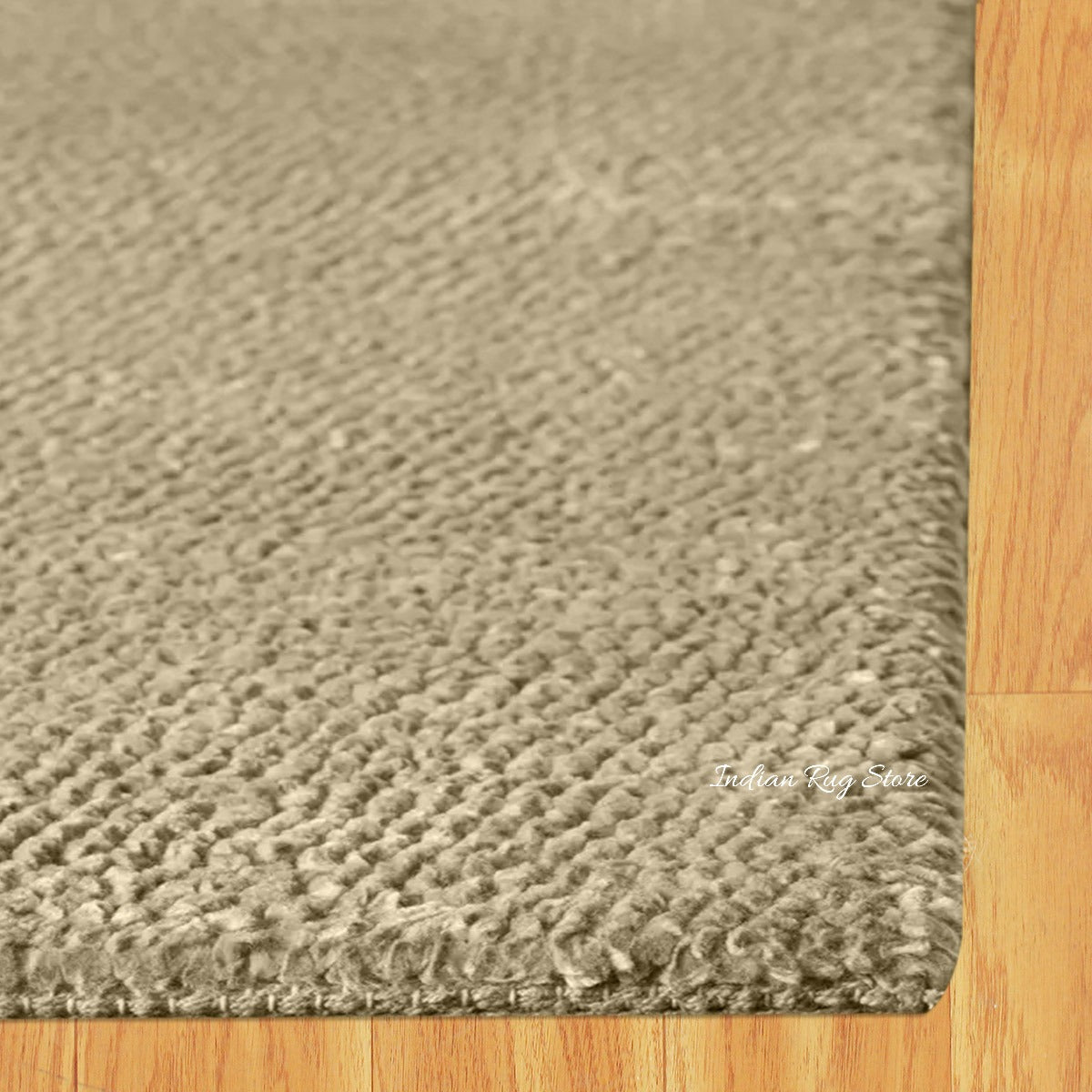 Hand Crafted Brown Color Hall Area Rug