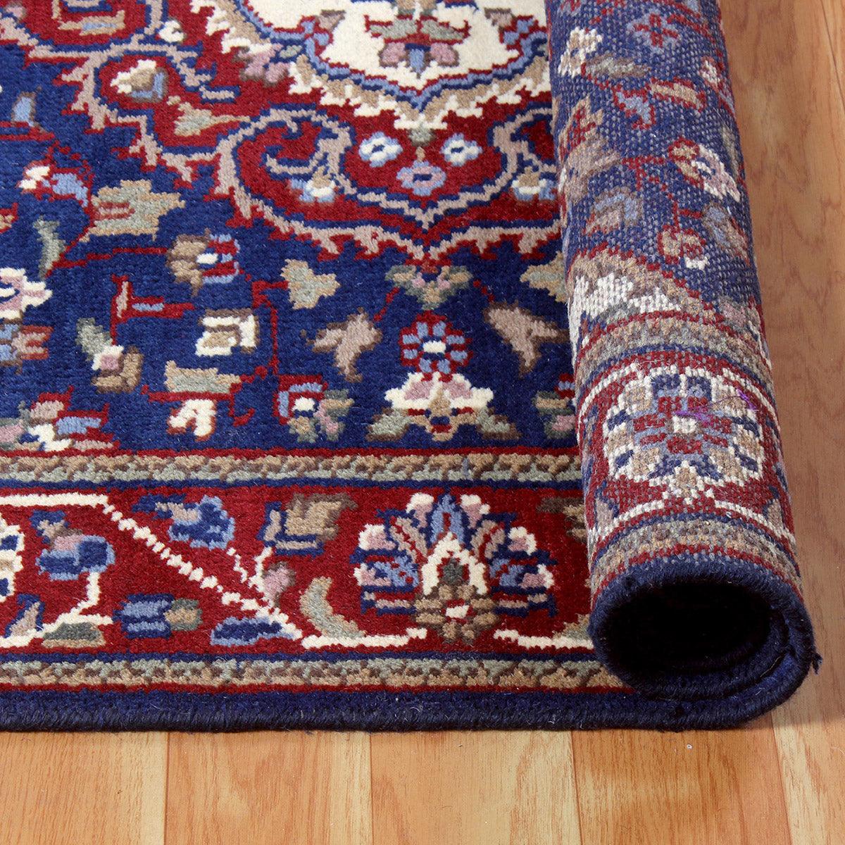 Traditional Blue Hand Tufted Rugs 2135