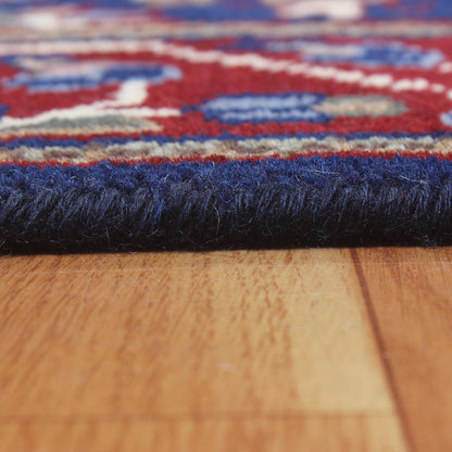 Traditional Blue Hand Tufted Rugs 2135