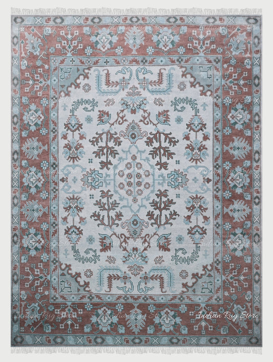 Oushak area rug