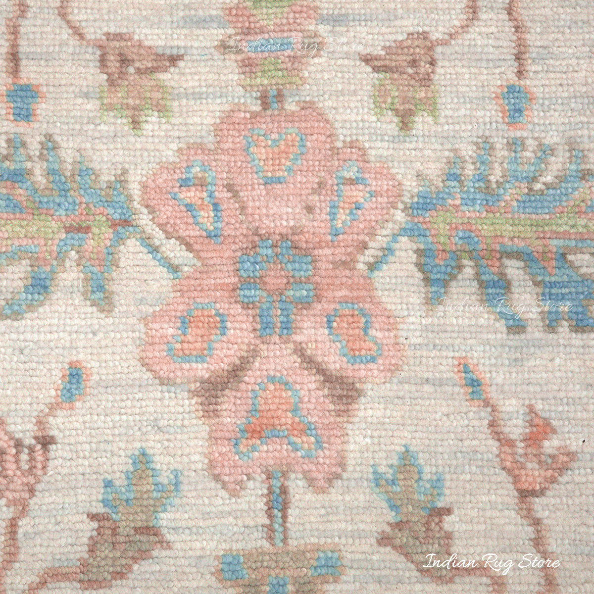 Hand Knotted Oushak for Bedroom Rug