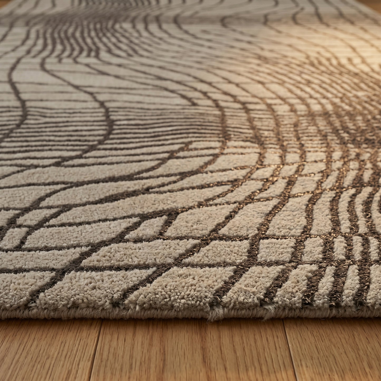 Kyrah Sapphire Glow Rug