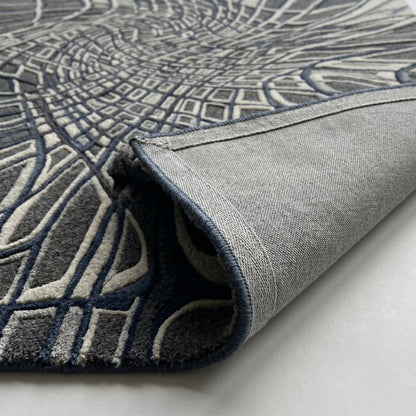 Nayla Aqua Silk Rug