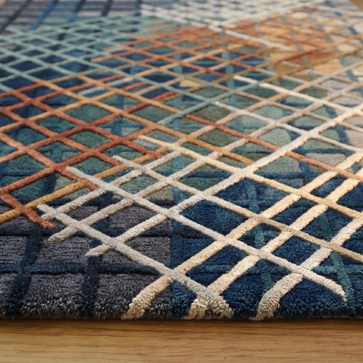 Veyra Azure Crystal Rug