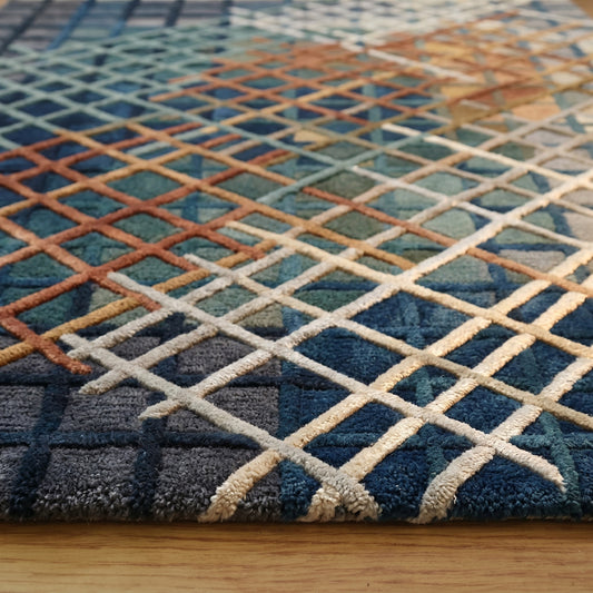 Veyra Azure Crystal Rug