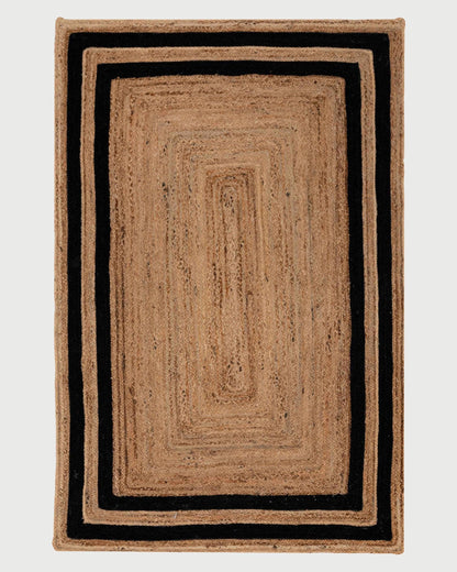 Indian Hand Braided Beige Living Room Jute Rugs