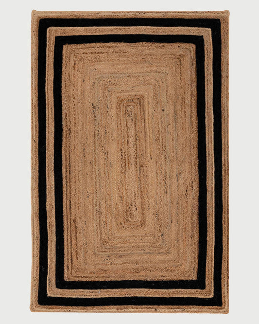 Indian Hand Braided Beige Living Room Jute Rugs