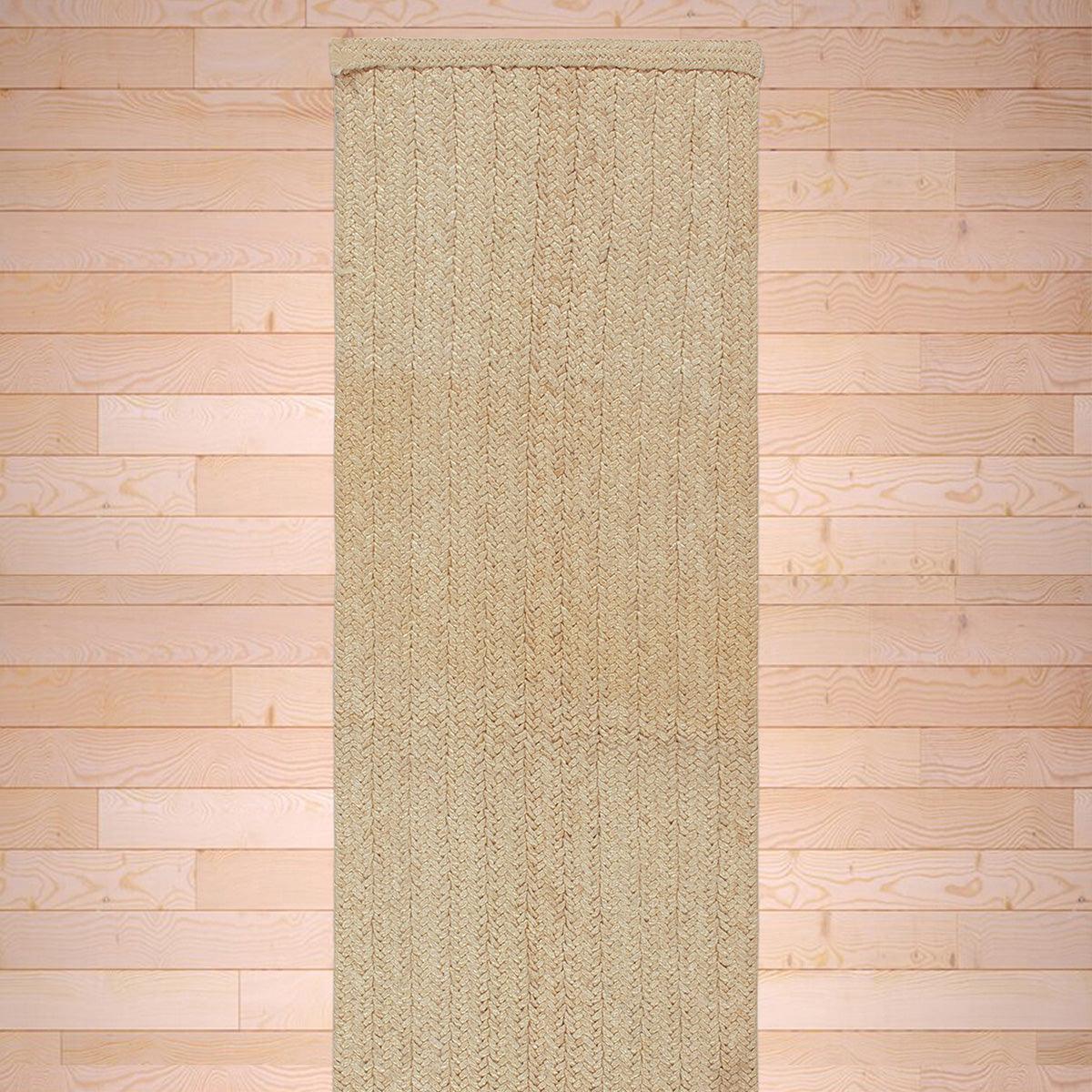 Trendy Hand Braided Brown Home Decor Jute Rugs