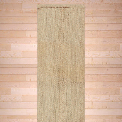 Trendy Hand Braided Brown Home Decor Jute Rugs