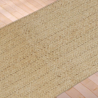 Trendy Hand Braided Brown Home Decor Jute Rugs