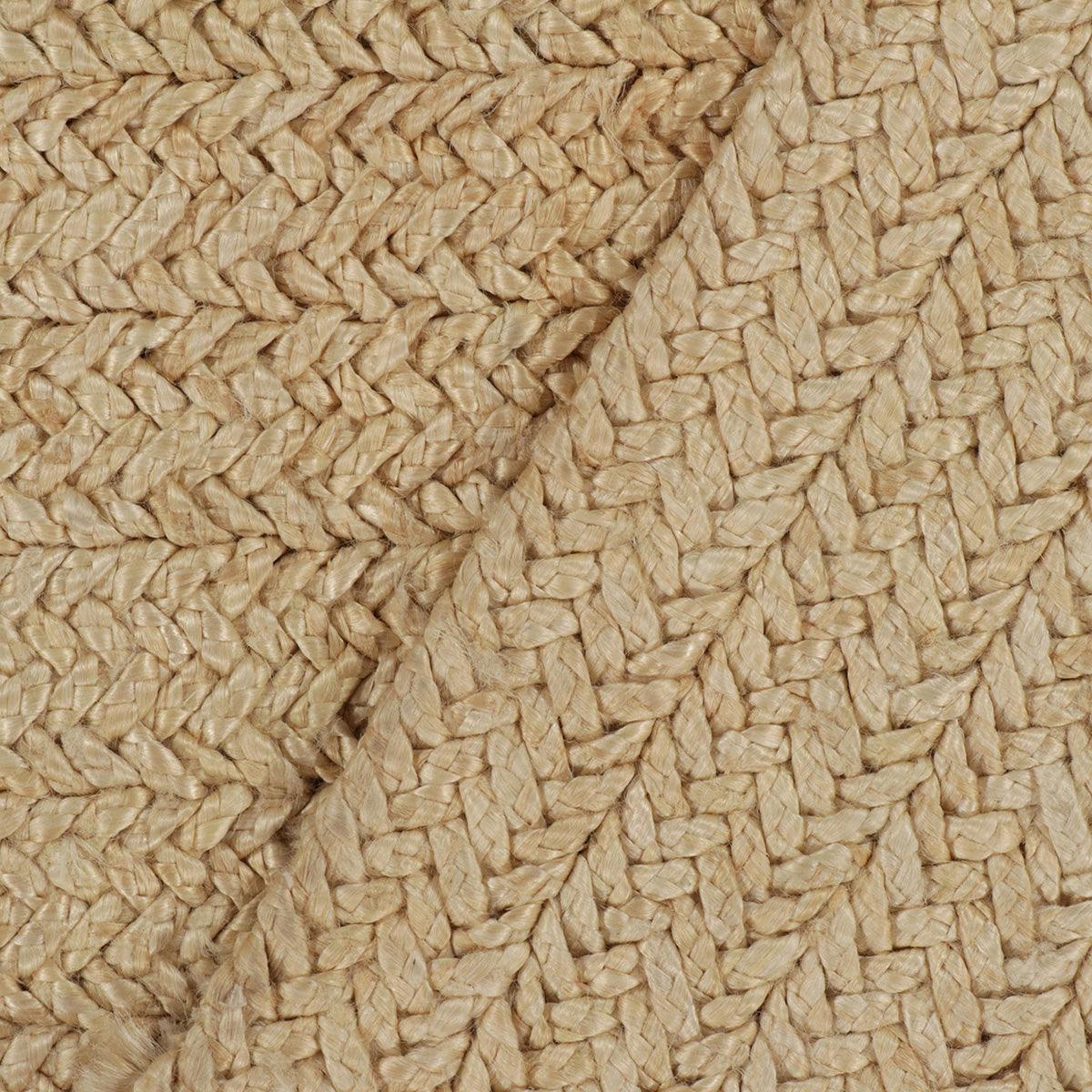 Trendy Hand Braided Brown Home Decor Jute Rugs