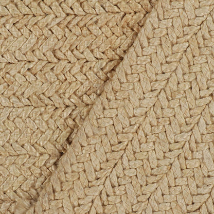 Trendy Hand Braided Brown Home Decor Jute Rugs