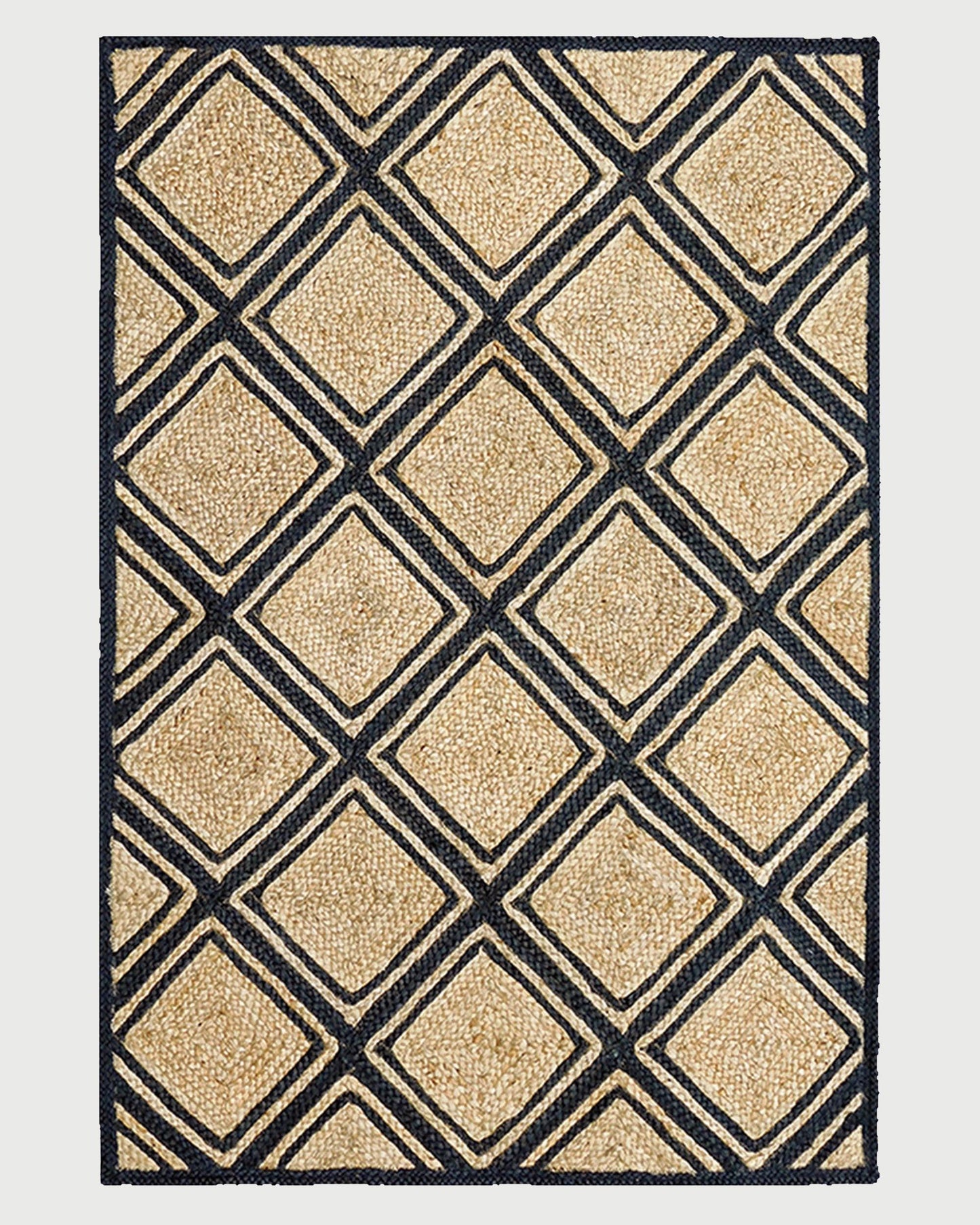 Trendy Hand Braided Beige Indoor Jute Rugs